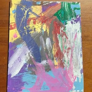 Speck- Acrylic on Canvas Board